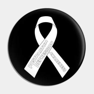 Postpartum Depression Awareness Ribbon Pin
