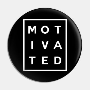 Motivated Boxed (White) Pin