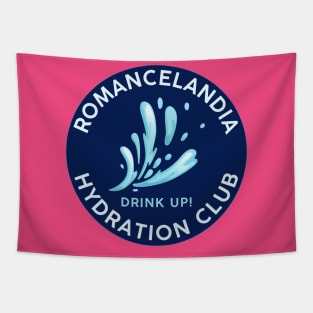 Romancelandia Hydration Club Tapestry