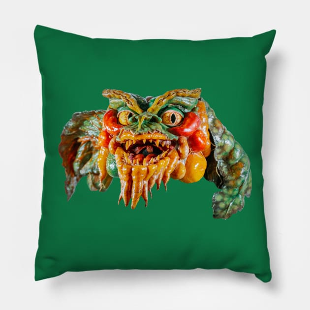 Vegetable Gremlin Screen Used Movie Prop Pillow by Gremlins Museum