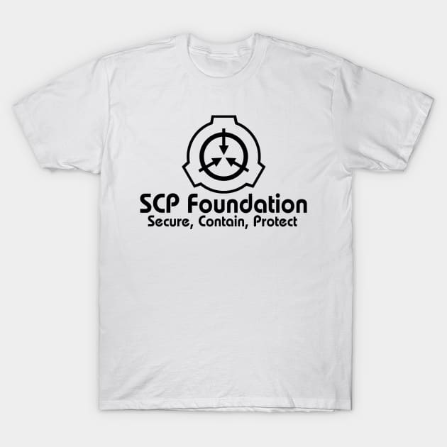 SCP Foundation Shirt , SCP Foundation Logo Symbol T-shirt All Sizes