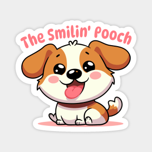 The Smilin' Pooch Magnet