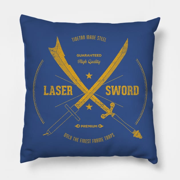 Tibetan Laser Sword Pillow by mrbrownie