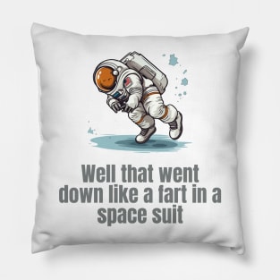 Astronaut Farting Joke Pillow