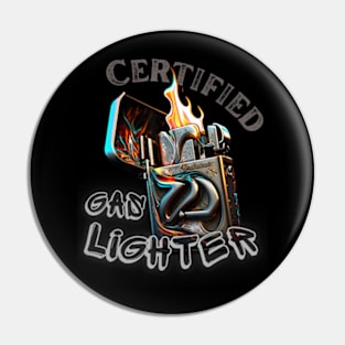 Certified Gas Lighter Pin