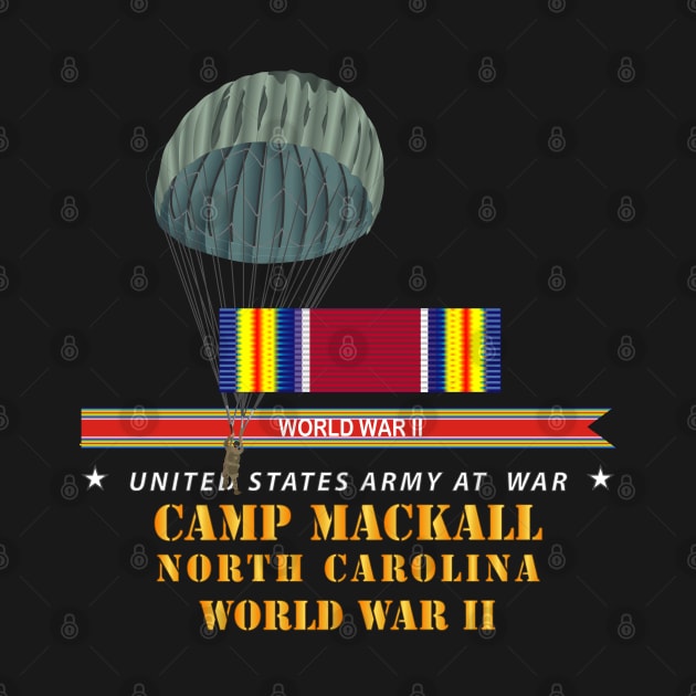 Camp Mackall, NC  w SVC WWII w Streamer w Jumper  X 300 by twix123844