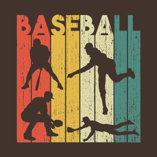 Baseball Vintage Sport Gift Idea T-Shirt