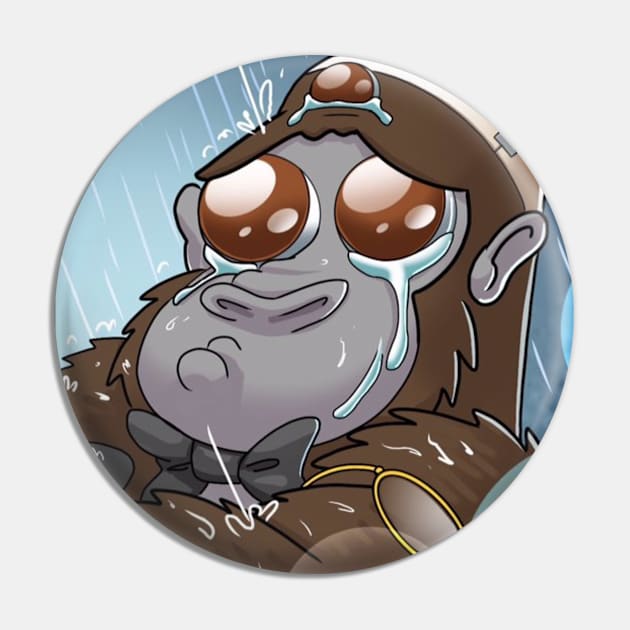 Poor, Crying, Poor, Sad, Poor Schmeckle Pin by Schmeckle