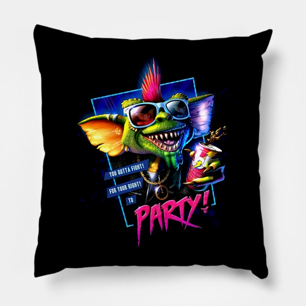 gremlin Pillow by tdK