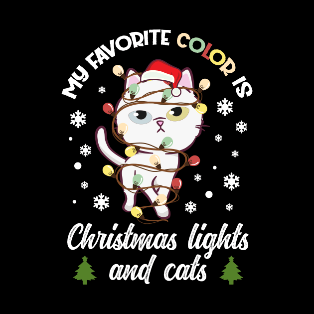 my favorite color is christmas lights and cats by star trek fanart and more