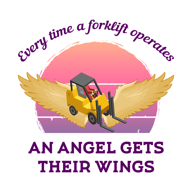 Forklift Angel by ExtraGoodSauce