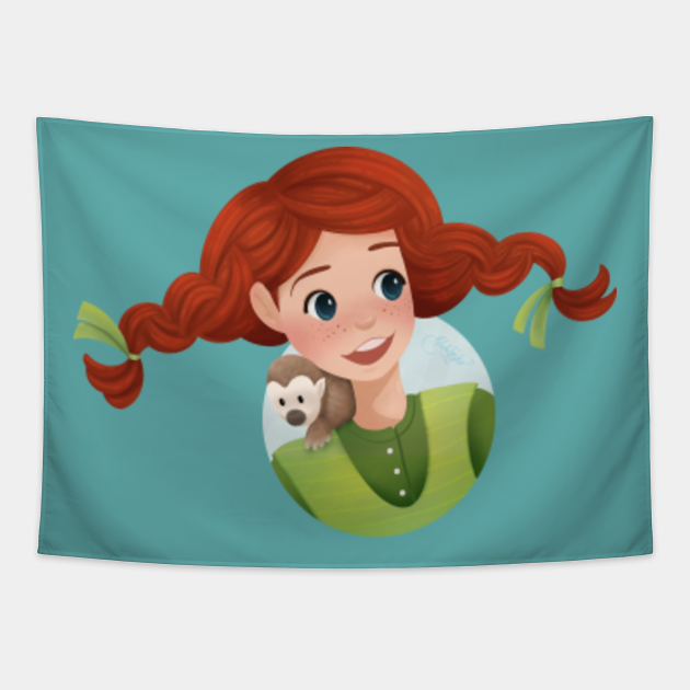 Pippi Longstocking - Pippi - Tapestry | TeePublic Pippi Longstocking - Pippi - Tapestry | TeePublic