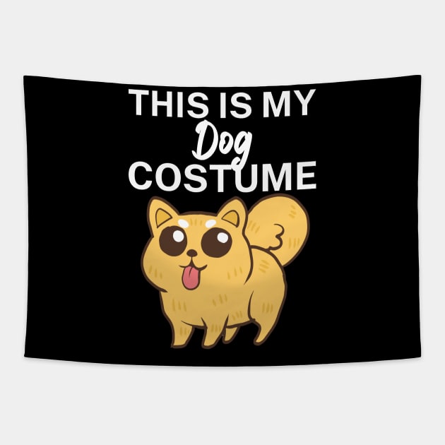 This is my dog costume Tapestry by maxcode