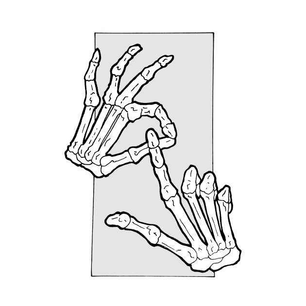 skeleton hands by RaptureMerch