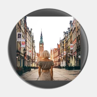 Travel Alone Pin