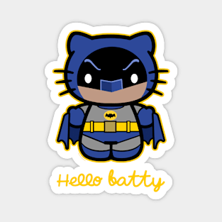 HELLO BATTY Magnet