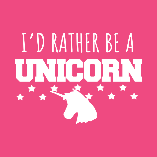 I'd rather be a unicorn by LunaMay