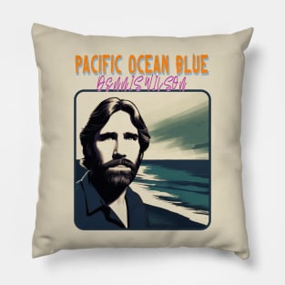 Pacific Ocean Blue Pillow