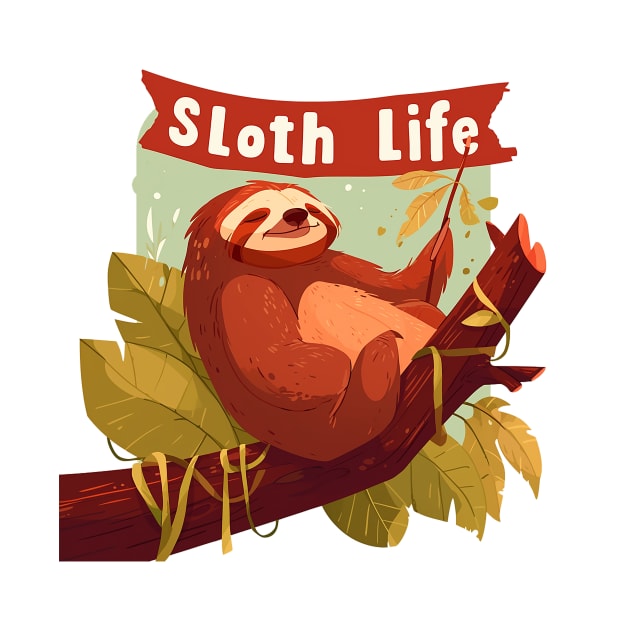 sloth by Stephanie Francoeur Art