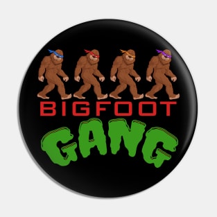 Bigfoot Gang Pin