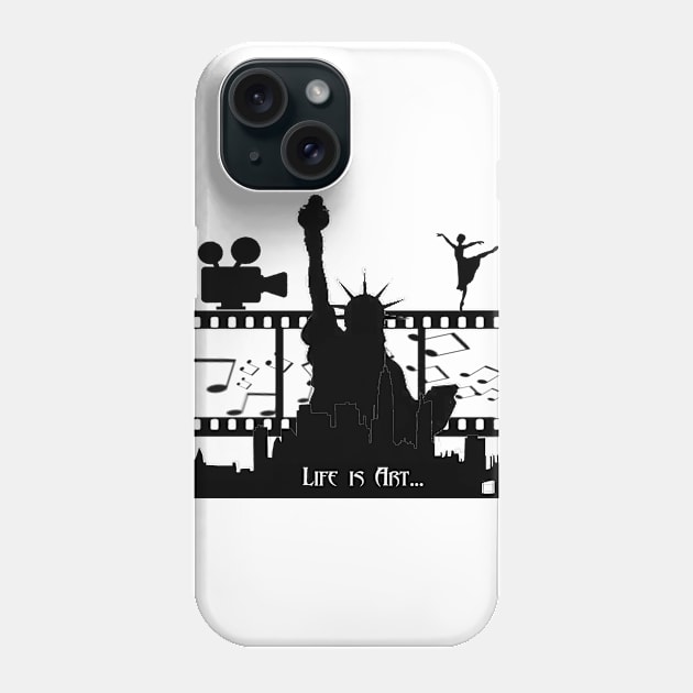 Life is Art... Phone Case by X the Boundaries