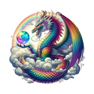 Dragon Rainbow Art T-Shirt