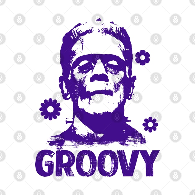 FRANKENSTEIN - Groovy tie dye by KERZILLA