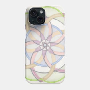 "Intuition" Alignment Mandala Phone Case