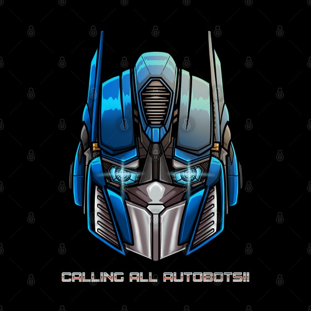 Calling All Autobots Artwork by namanyastudios