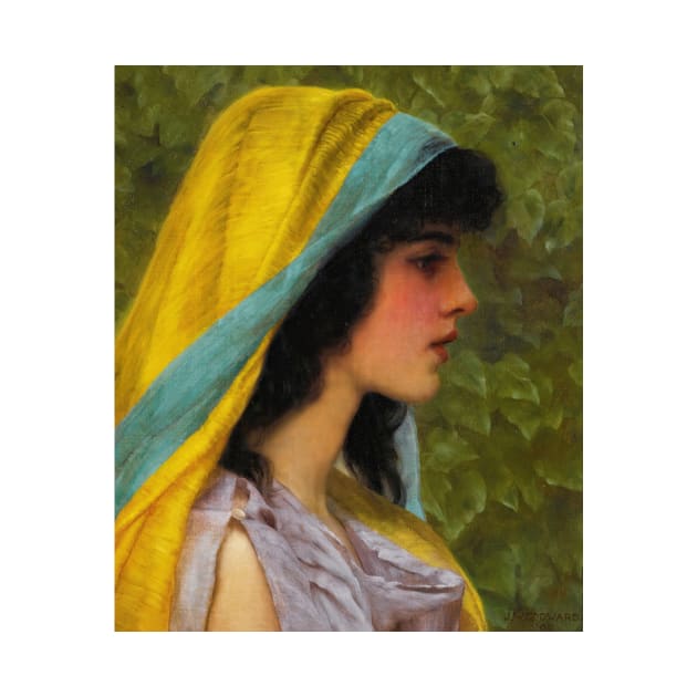 Melissa by John William Godward by Classic Art Stall