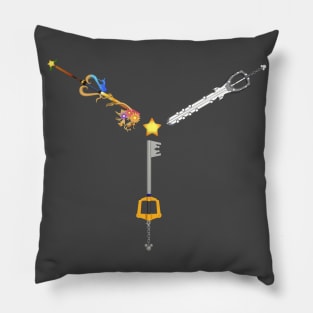 Destiny Trio Keyblades Pillow