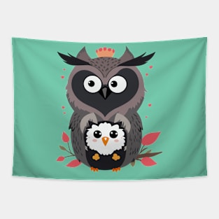 Two Owl's Tapestry