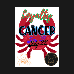 Astrology signs cancer cancer symbols T-Shirt