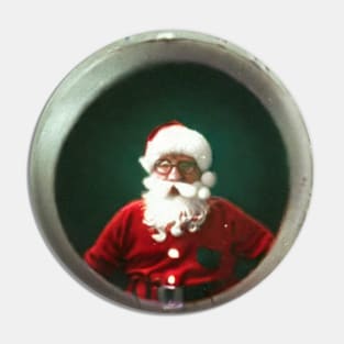 Santa's Reflection Pin