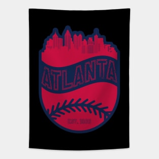 Atlanta Baseball 02 Tapestry