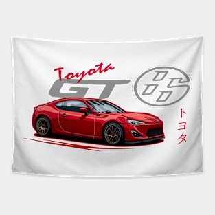 Toyota GT86, JDM Car Tapestry