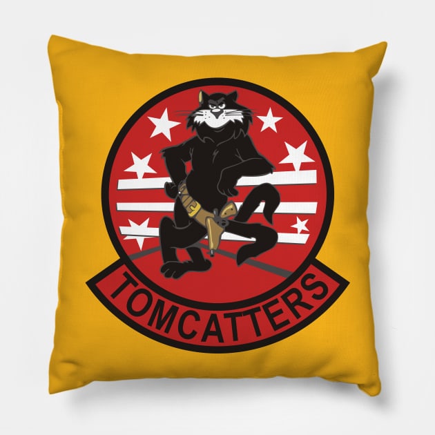 Tomcat VF-31 Tomcatters Pillow by MBK