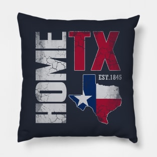 Home Texas Texan Vintage Love Pillow