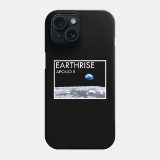 Earthrise Apollo 8 Vintage Ad Phone Case