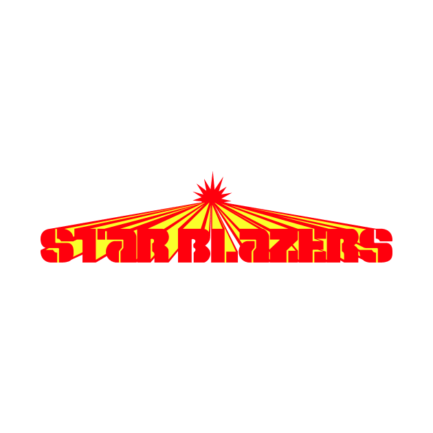 Star Blazers Logo - Red and Yellow 2 by MalcolmDesigns