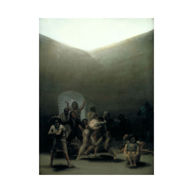 Yard with Lunatics - Francisco Goya by themasters