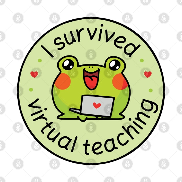 I survived virtual teaching by Nikamii