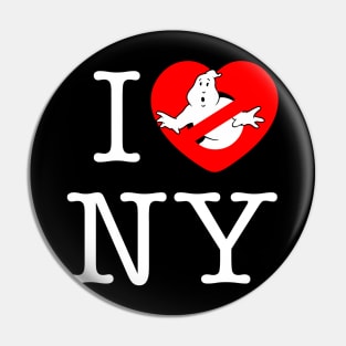 I GB NY (Black) Pin