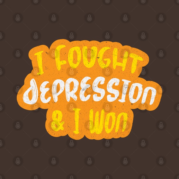 I Fought Depression by Commykaze