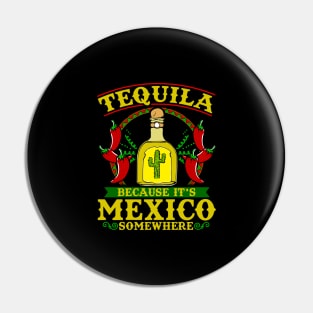 Tequila because it's mexico somewhere Pin