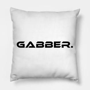 Gabber Hardstyle Design Pillow