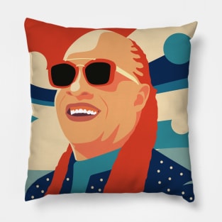 Stevie Wonder happy smile Pillow