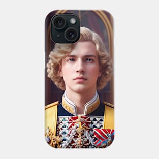 Prince of dreams blond and handsome Phone Case