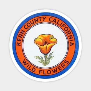 1925 Kern County California Magnet