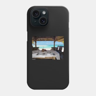 seaside dining Phone Case